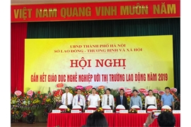 GẮN KẾT GIÁO DỤC NGHỀ NGHIỆP VỚI THỊ TRƯỜNG LAO ĐỘNG NĂM 2019