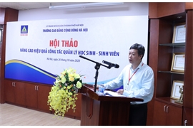 Hội thảo "Nâng cao hiệu quả công tác quản lý học sinh sinh viên"