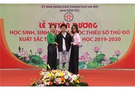 Lễ tuyên dương học sinh sinh viên dân tộc thiểu số Thủ đô xuất sắc, tiêu biểu năm 2020