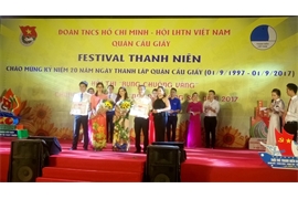 Đoàn TNCS Hồ Chí Minh Trường Cao đẳng Cộng đồng Hà Nội tích cực tham gia các phong trào hoạt động kỷ niệm 20 năm thành lập Quận Cầu Giấy và 30 năm thành lập Trường