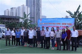 Giải bóng đá mini học sinh - sinh viên hướng tới kỷ niệm 30 năm thành lập Trường Cao đẳng Cộng đồng Hà Nội