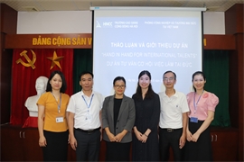 Thảo luận và giới thiệu Dự án 'Hand in Hand for International Talents' – Dự án tư vấn cơ hội việc làm tại Đức