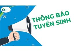 Thông báo Tuyển sinh trình độ Đại Học - Hình thức đào tạo từ xa theo phương thức trực tuyến - Khóa 3 năm 2023