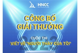 Công bố giải thưởng Cuộc thi viết về Người thầy của tôi năm 2023