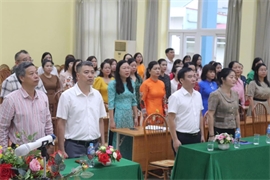 Trường Cao đẳng Cộng đồng Hà Nội  tổ chức thành công Hội nghị cán bộ, công chức, viên chức, người lao động năm học 2024-2025