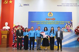 TRƯỜNG CAO ĐẲNG CỘNG ĐỒNG HÀ NỘI TỔ CHỨC THÀNH CÔNG ĐẠI HỘI CÔNG ĐOÀN LẦN THỨ XIV, NHIỆM KỲ 2025 - 2030